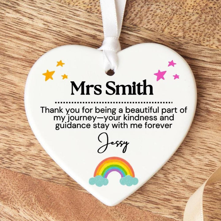 Personalised teacher gift - Primary school teacher graduation - Thank you for being part of my story teacher - Educator gift - New job gift
