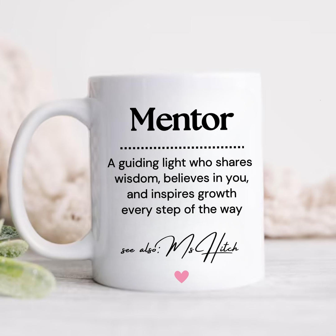 Personalised mentor gift - Thank you mentor - Best Mentor - Mentor teacher gift - Difference maker - Nurse mentor - Placement mentor