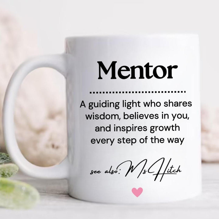 Personalised mentor gift - Thank you mentor - Best Mentor - Mentor teacher gift - Difference maker - Nurse mentor - Placement mentor