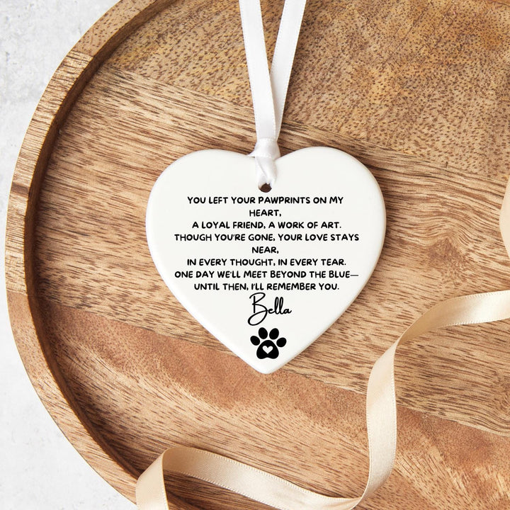 Personalised Dog Memory gift - Dog funeral gift -  Pet bereavement gift - Dog memorial - Dog death gift - Dog loss - Dog memorial