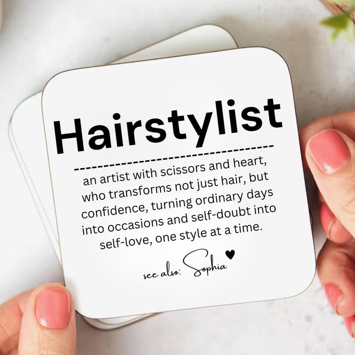 Personalised Hairstylist gift - Hairdresser gift - Hairstylist studio - Hairstylist Graduation - New Hairstylist - Hairdresser Birthday gift