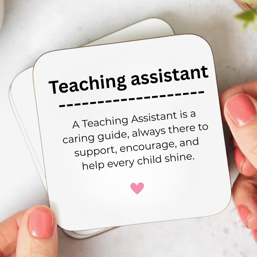 Personalised Teaching assistant gift - Teaching assistant gift - New Job Congratulations - Thank you Teacher - New Teacher gift