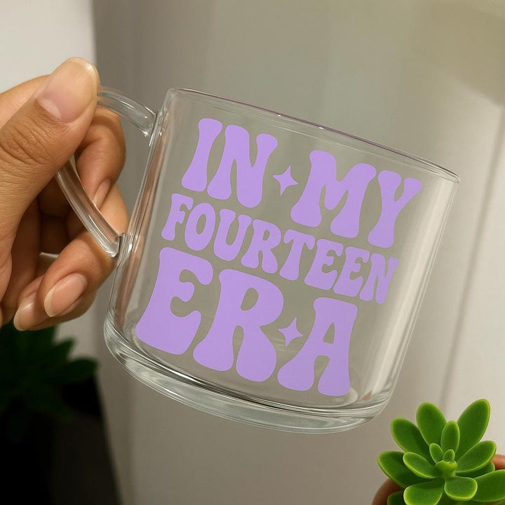 In My Fourteen Era Mug - 14th birthday gift -  Cute Aesthetic Teen Gift for Girls, Birthday Present for 14-Year-Old