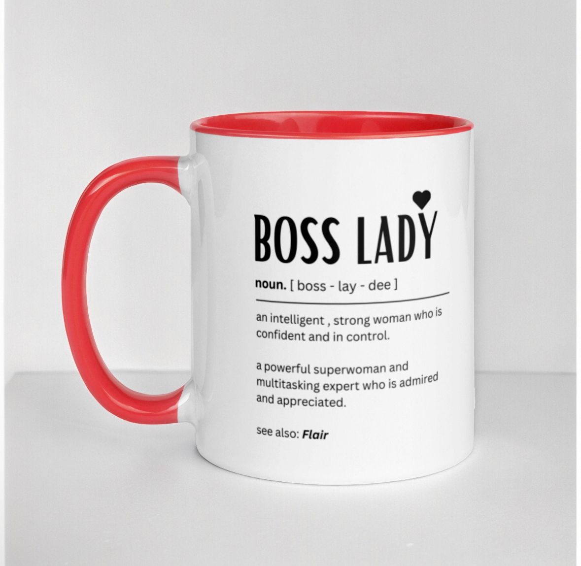 Personalised Boss Lady Mug