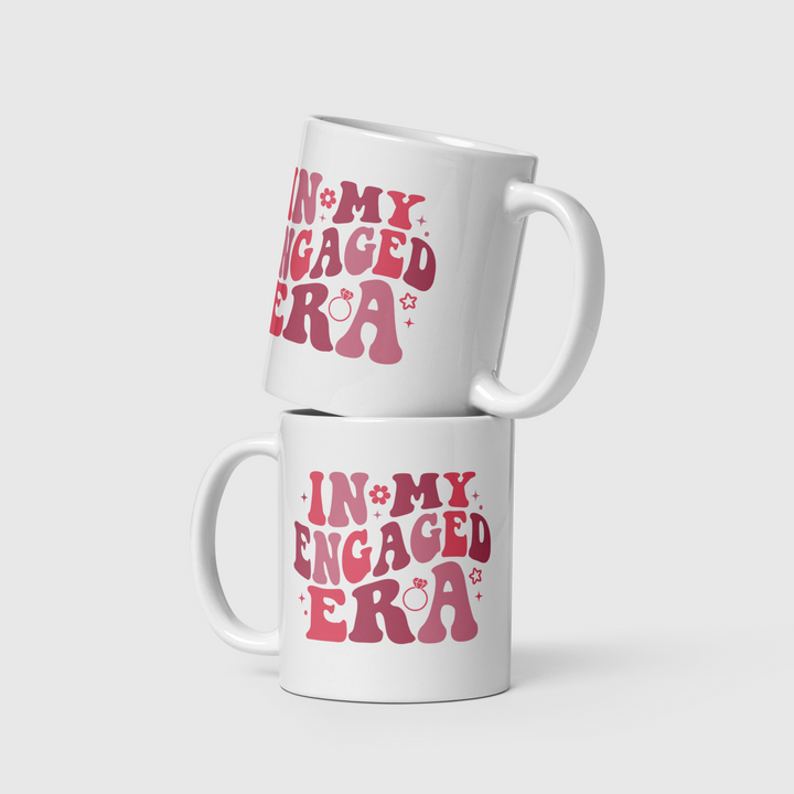 In my engaged era mug - Gift for the newly engaged