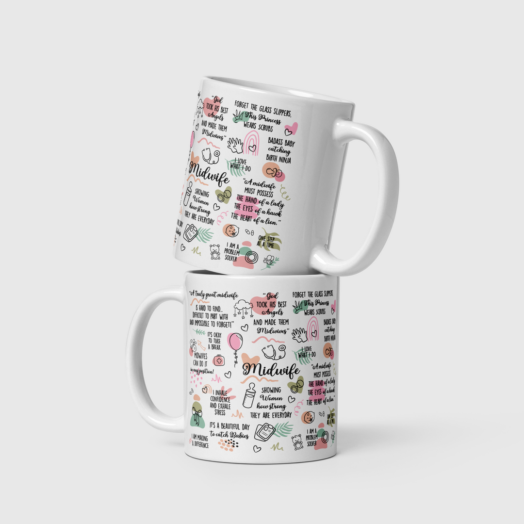 Midwife affirmation mug - Gift for midwives