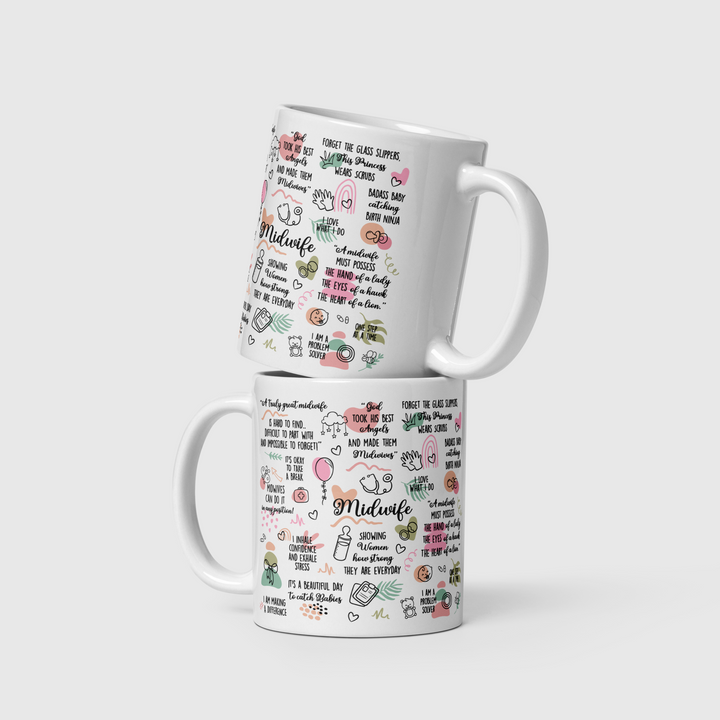 Midwife affirmation mug - Gift for midwives