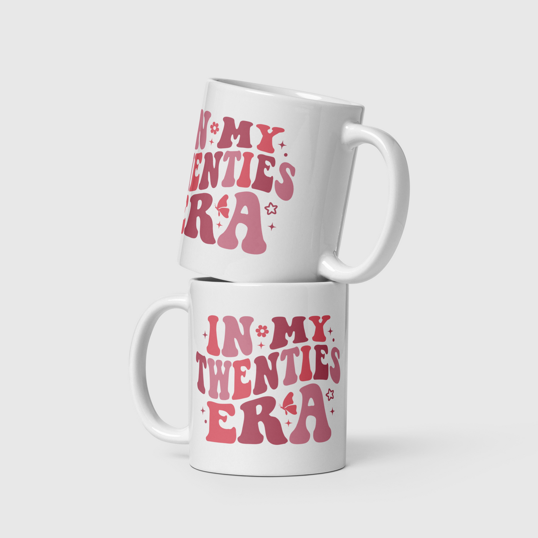 In my twenties era mug - 20th birthday gift