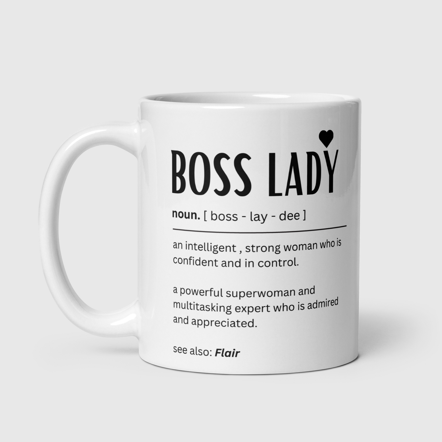 Personalised Boss Lady Mug